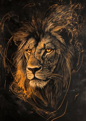 Regal Majesty: The Golden Lion