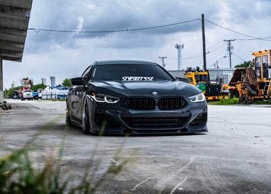 Black BMW 8 Series