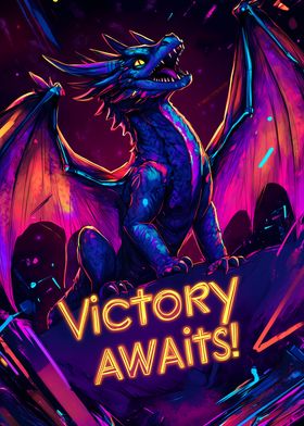 Neon Dragon Victory