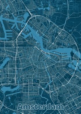 Amsterdam City Map