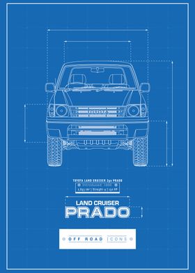 Land Cruiser Prado Blueprint