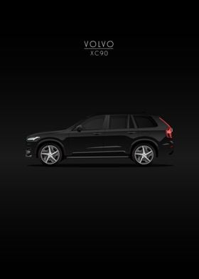 Black Volvo XC90