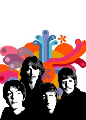 The Beatles Pop Art