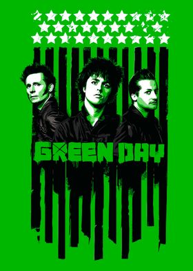 Green Day Band Artwork