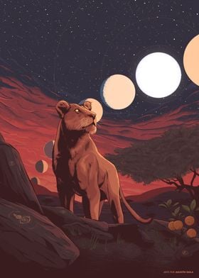 Moon Lioness