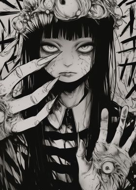 Horror Anime Girl