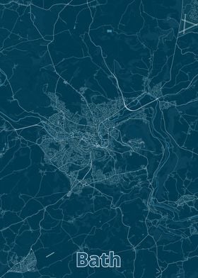 Bath City Map