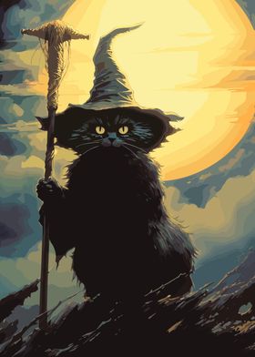 Black Cat Witch