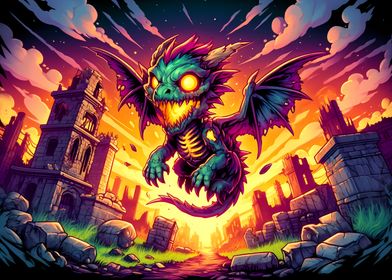 Flying Undead Dragon