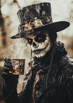 Grim Reaper with Tea