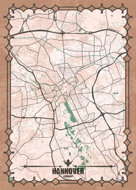 Hannover City Map