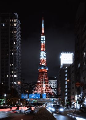 Tokyo Tower Night View