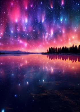 Starry Night Reflection