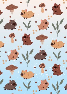 Cute Capybara Everywhere