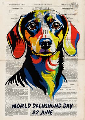 Dachshund Day Poster