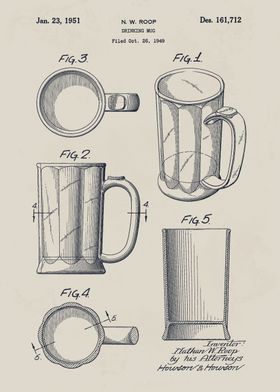 Drinking Mug Patent