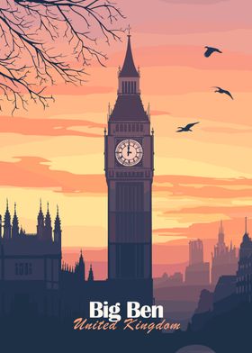 Big Ben Sunset