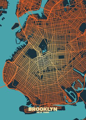 Brooklyn Street Map