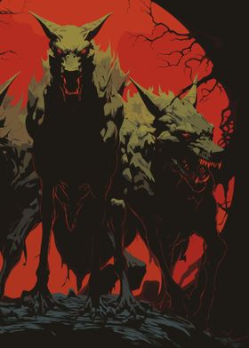 Dark Hellhounds