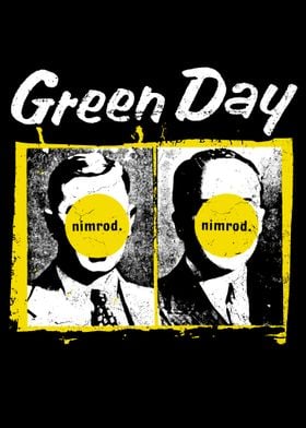 Green Day Nimrod Album Art