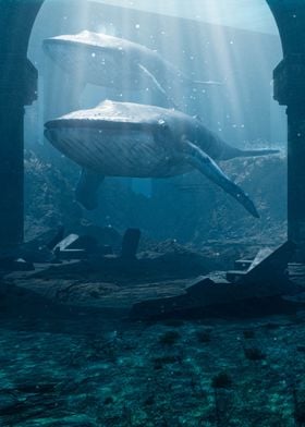 Whales in Sunken City