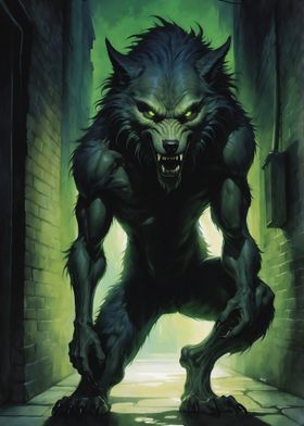 Werewolf in Alley