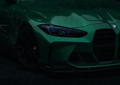 Green BMW M4