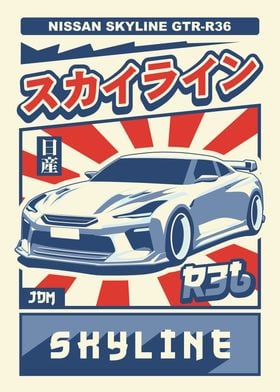 Nissan Skyline GTR-R36