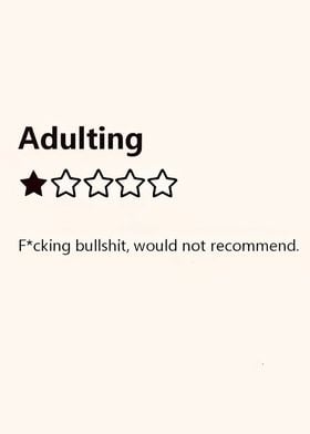 Adulting Review