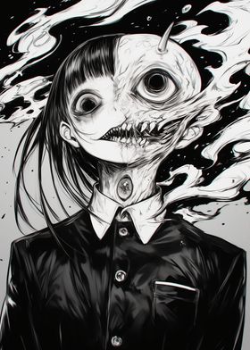 Disturbing Anime Girl