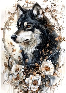 Wolf in Bloom