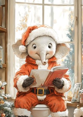 Christmas Elephant Reading