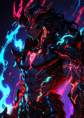 Fiery Demon Warrior