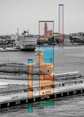 Lighthouse and Harbor Bari