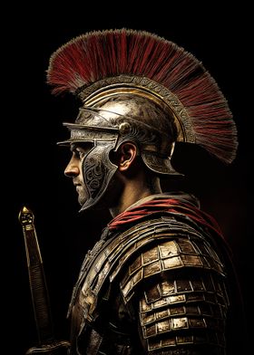 Roman Centurion Portrait