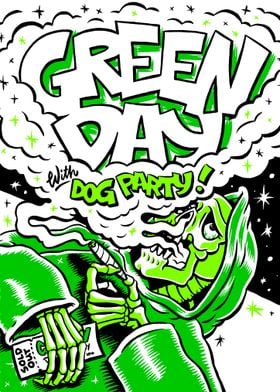 Green Day Concert Poster