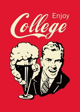 Enjoy College Poster