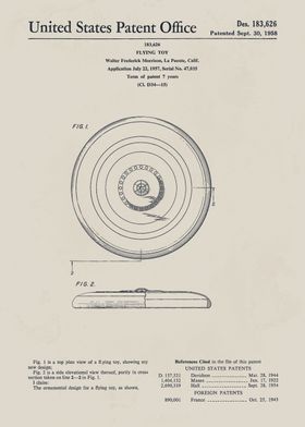 Frisbee Patent