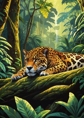 Jaguar in the Jungle