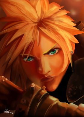 Cloud Strife Portrait