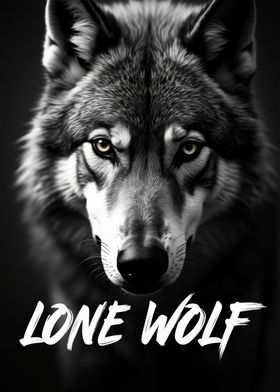 Lone Wolf Portrait