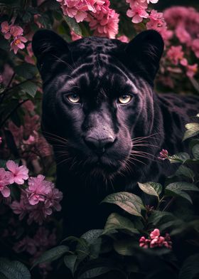 Black Panther in Bloom