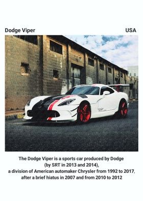 Dodge Viper Sports Car