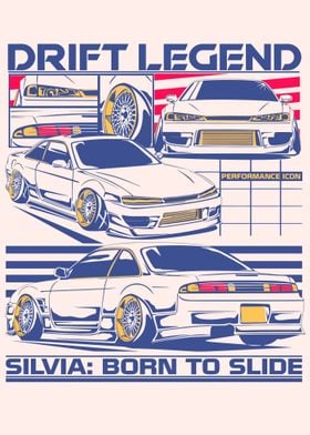 Drift Legend Silvia