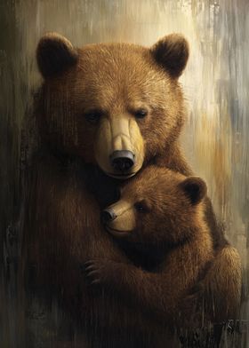 Mother Bear and Cub