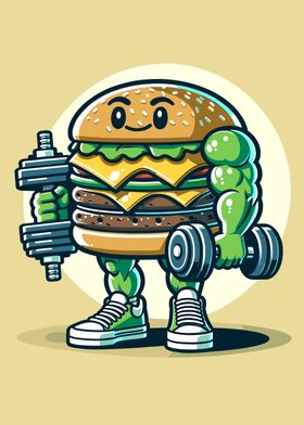 Muscular Burger