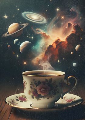 Cosmic Coffee Cup