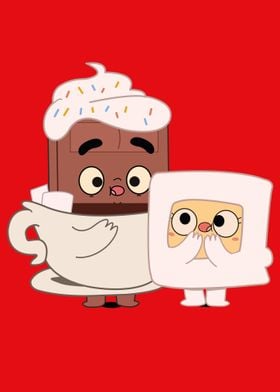 Funny Coffee Couple Duo Lover