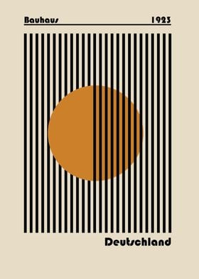 Bauhaus Geometric Poster 1923