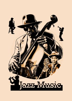 Jazz Music Illustration